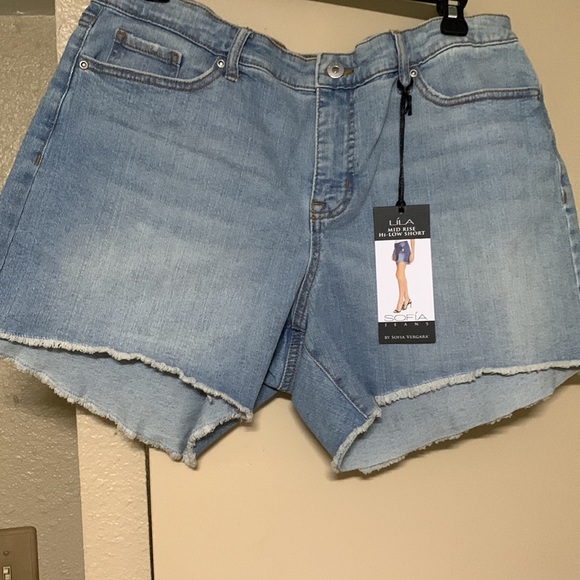 All for $15 size 12 shorts plus two tops size L (12-14) all NWT - Picture 2 of 14